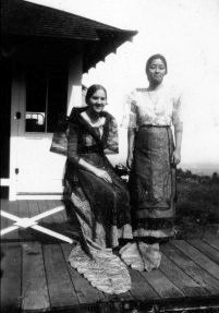 Filipina patients at Kula Sanatarium circa 1928